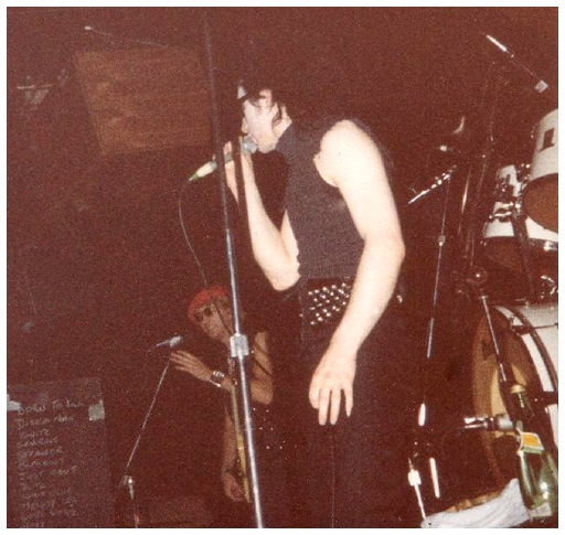 The Damned - Live at Crocs - 10.09.83 - Photograph by Dave Collins