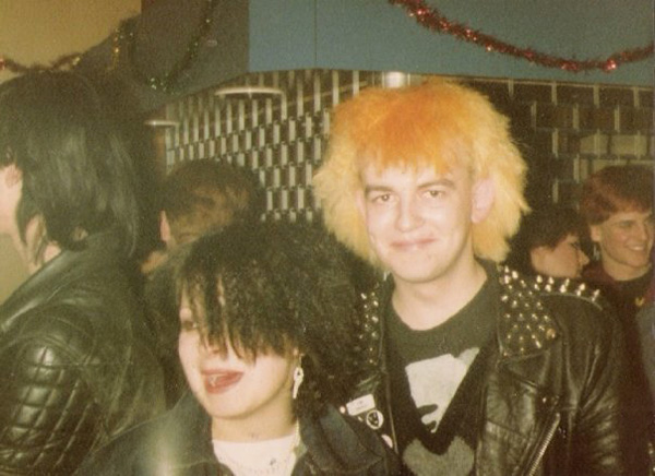 Karen Everitt and Weed at Heroes, Chelmsford - 1982