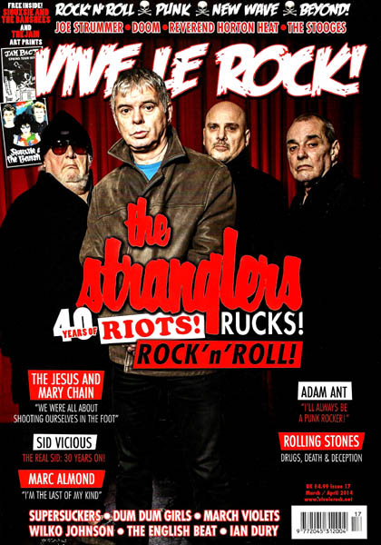 Vive Le Rock - Issue 17 - March / April 2014 - Plus Free Siouxsie & The Banshees / The Jam Art Prints
