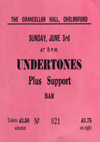 The Undertones - Live at The Chancellor Hall - 03.06.79