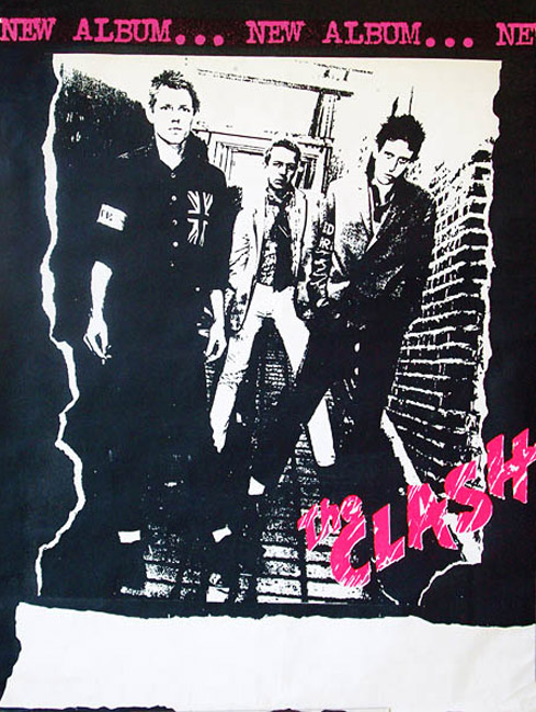 The Clash - White Riot '77 Tour - Poster