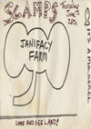 Janifacy Farm - Live at Scamps - 26.06.80 - Poster
