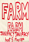 Janifacy Farm - Live at Shrimpers in Heat 5 of The Rock Contest - 18.05.80 - Poster