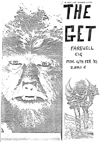 The Get - Live at Focus - 14.02.83 - Farewell Gig - Poster #1