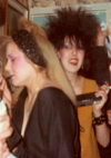 Jacqui at Party - 1983