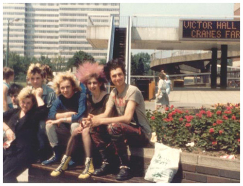 Mim and crew - The Flowerbeds - July 22nd - 1985