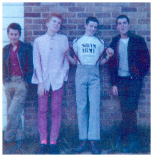 The Spurts - Dave, Steve, Vince and Paul - 1978