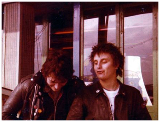 Rick and Mark - Southend Seafront - 1981