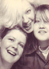 Sally, Sally H and Deb - Southend - 1981