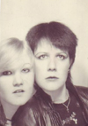 Deb and Sally - Southend - 1981