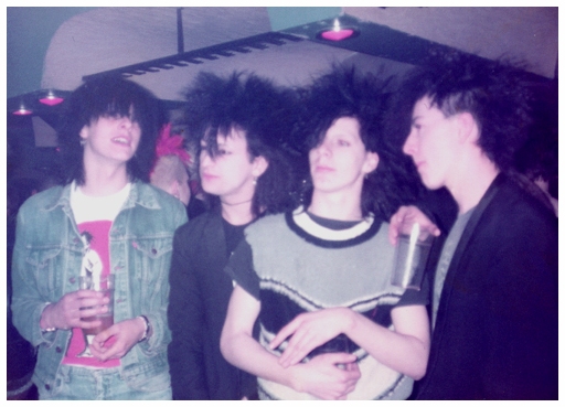 More Basildon Boys - Adam, Brian, Bago & Derren - at Crocs, 1982