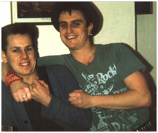 Dave Coltman and Mark Bristow - 1985