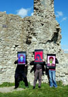 Hadleigh Castle -'100 Punks' - Photograph by China Doll
