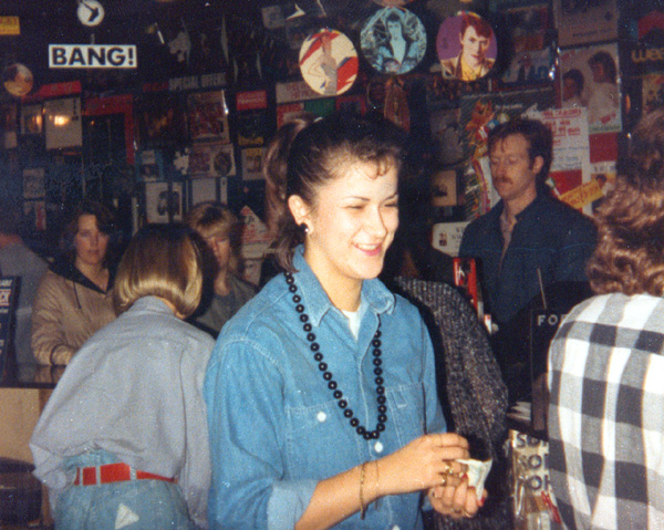 Parrots Record Shop in the 1980's - Jane Mickleboro