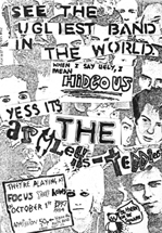 Thee Armless Teddies - First Gig Poster - Focus Youth Centre - 01.10.84