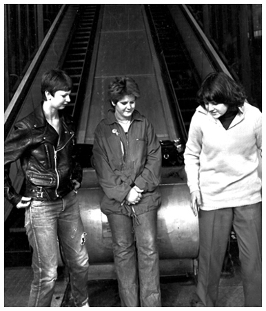 The Vandals - Sue, Alf and Kim - Photograph by Mark Saunders