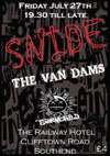 Snide + The Van Dams + Stormchild - Live at The Railway Hotel - 27.07.12