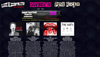 Punk Rocker - Review of Southend Punk Volume One by Peter Don't Care
