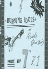 The Burning Idols - Live at Reids - 07.11.86