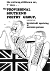 The Provisional Southend Poetry Group - Live at The Railway - 07.05.83 - Poster