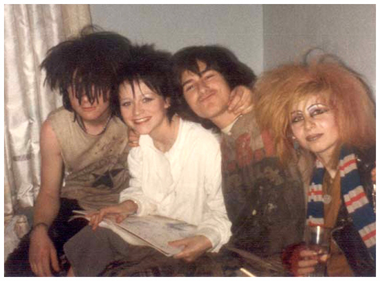 Tony, Lea, Johnny and Mim - December 12th 1985