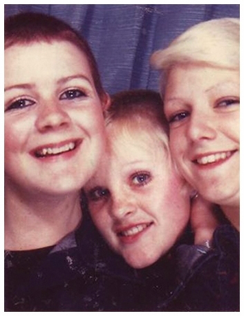 Sally, Karen and Annette - Southend - 1981