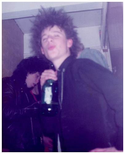 Steve Ritchie (Vom) at Party in Wickford - 1982