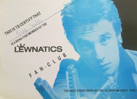 Lew Lewis Fanclub - 'Lewnatics' - Memorabilia