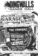 Click Here to see - 'All Night Garage Service' - Album Release Party at Dingwalls, London - Flyer